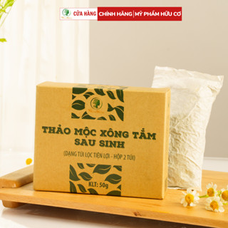 Thảo mộc xông tắm sau sinh giúp thư giãn, thải độc tố cho mẹ sau sinh từ 100 thảo dược tự nhiên WonMom