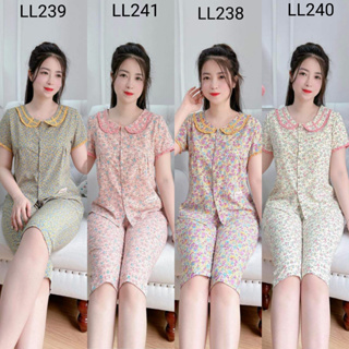Set Đồ bộ mặc nhà, mẫu đồ bộ nữ mặc ở nhà đẹp, quần áo nữ mặc nhà lửng xinh mát mẻ - Ảnh 2