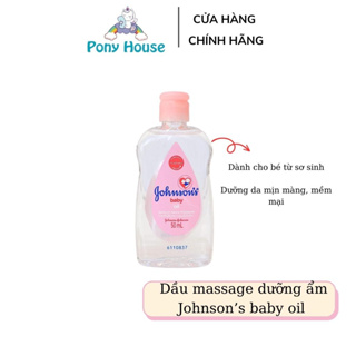 Dầu mát xa dưỡng ẩm Johnson s baby oil 50ml