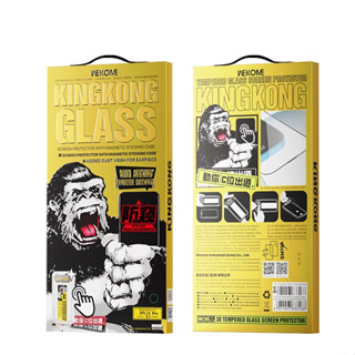 Kính cường lực iphone KingKong tự dán chống nhìn trộm,có bảo vệ màng loa WEKOME 11 12 13 14 15 pro max