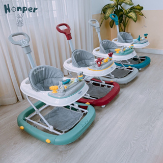 Xe đẩy tập đi kiêm bập bênh Honper cho bé - bảo hành chính hãng 1 năm