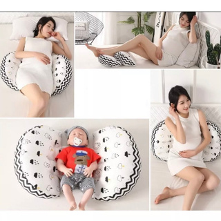 Gối bầu cánh tiên kèm gối phụ - mã đẹp, giảm tối đa đau lưng, nâng đỡ bụng cho mẹ bầu