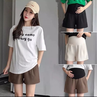 Quần đùi bầu, quần sooc bầu Rubi trẻ trung - mềm mát siêu xinh