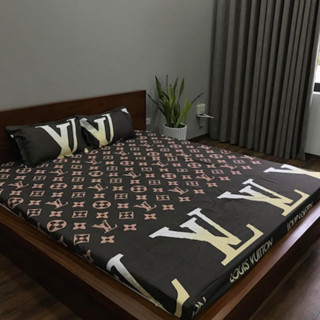 Bộ ga gối LV Nâu thêm nhiều mẫu đẹp cho bạn lựa chọn
