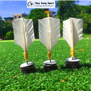 CẦU ĐÁ TRINH SẮT ĐÁ PHỦI - Loại 1 - Đế Cao Su Êm - Lông Gà Siêu Bền - Ảnh 2