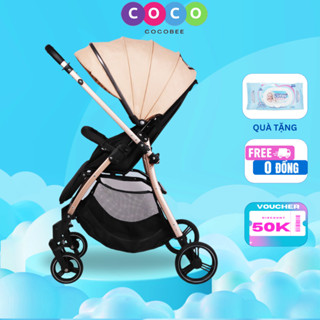 Xe đẩy cho bé COCOBEE cao câ?p co? thê? gâ?p go?n, thoa?ng ma?t cho bé - Bảo hành 24 tháng