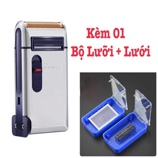 Máy cạo râu 301U có săn lưỡi + lưới đi kèm, Máy vàng 316, Máy Xanh cao cấp 312