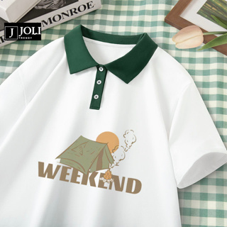 Áo Polo Unisex Mã PL Toast Màu Trắng Phối Cổ Xanh Form Rộng Tay Lỡ Cho Nam Nữ