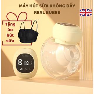 Máy hút sữa Real Bubee,9 chế độ hút, massage kích sữa,điều chỉnh tăng giảm áp lực - Momby Shop
