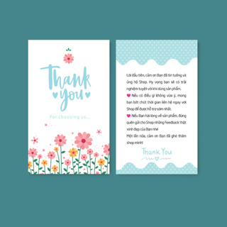 Combo 100 Thiệp Cảm Ơn - Thank You Card - MSP 2026