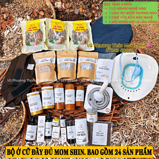 COMBO Ở CỮ TIẾT KIỆM ĐẦY ĐỦ TRỌN VẸN MOM SHIN  Shop Mẹ Thảo  Vũ Phương Thảo MomShin  Mẹ Shin Min Gin