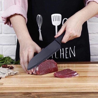 BỘ DAO 5 MÓN JAPAN ASAKH CAO CẤP, BỘ DAO NHÀ BẾP ĐEN NHÁM CHỐNG GỈ SÉT TIỆN LỢI