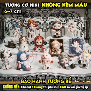 Tượng tô màu chọn mẫu, SKULLPANDA XỨ SỞ THẦN TIÊN, size S, tô tượng thạch cao , đồ chơi cho trẻ