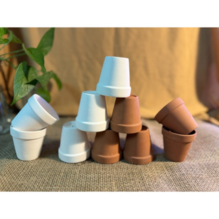 Chậu đất nung Bát Tràng 7x7 cm - Chậu trồng cây, sen đá, xương rồng