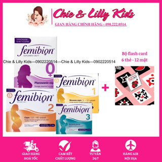 FEMIBION-Vitamin tổng hợp cho bà bầu số 0,1,2,3