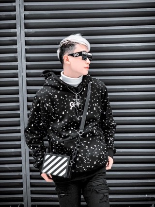 Áo Hoodie Local Brand Nữ Nam,Áo Khoa?c Ni? Cha?n Cua In Họa Tiết áo off white Cực Đẹp,ln