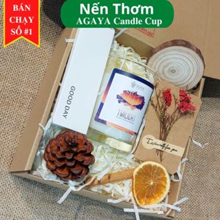 Hộp quà nến thơm tặng người yêu, tặng bạn gái, bạn trai,sếp,người thân dịp 20/10 8/3 20/11 Noel dễ thương