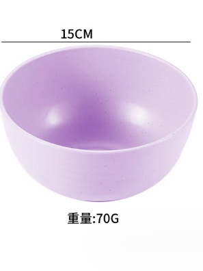 Tô nhựa lúa mạch 15 cm 17 cm