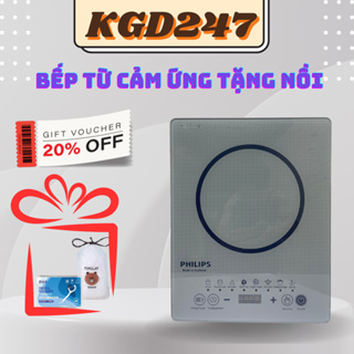 Bếp từ PL-02s tặng kèm nồi, công suất 2200W, bảo hành chính hãng 12 tháng, 8 chế độ nấu, bếp từ mặt kính cường lực