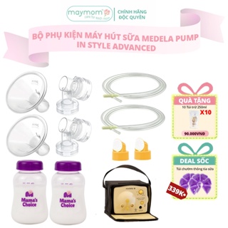 Bo?? Phu? Kie??n Ma?y Hu?t Su??a Medela Pump Thương Hiệu Maymom, Phễu Size Từ 10-32mm