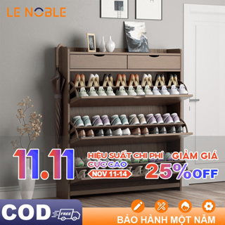 ???giảm giá???LENOBLE tủ giay dép gỗ tủ giày cánh lật ​tủ để giày dép tủ giày ​tủ dép ​lớn ke?? đe?? gia?y gỗ