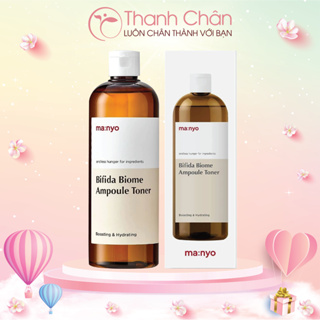 Nước hoa hồng Manyo Bifida Biome Ampoule Toner Manyo 210ml, cân bằng cấp ẩm