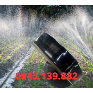 Ống dây tưới phun mưa PHÚ MỸ phi 34mm 5 lỗ chéo và 3 lỗ chéo dày 0.3mm dài 150m cho đồng ruộng, vườn cây