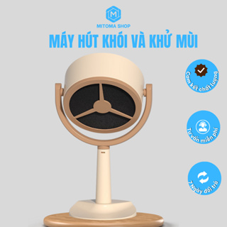 Máy hút mùi bếp, quạt tản nhiệt mini cho lò nướng để bàn nhỏ gọn, di động tiện dụng - Ảnh 2