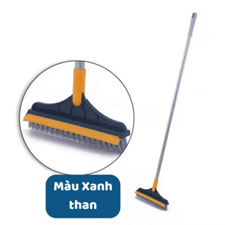 Chổi chà nhà tắm nhà vệ sinh, chổi quét nước cán inox hàng hót, dụng cụ vệ sinh