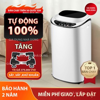 Máy giặt mini KAWASAKI tự động 100% - vắt , giặt , sấy khô , khử khuẩn bằng tia UV - Bảo hành 2 năm