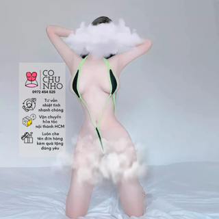 SET146 -Set Đồ Lót DÂY Gợi Cảm có nơ dễ thương - Nội Y Cho Đêm Nóng Bỏng - Cosplay Sexy -COCHUNHOQUAN11