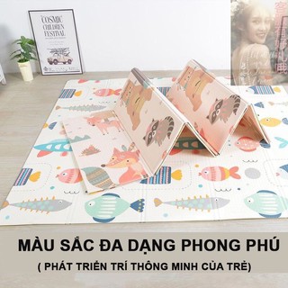 Thảm Xốp Gấp Gọn Xpe m8 2m Chống Thấm, Chống Trơn Trượt Cho Bé