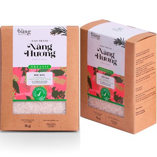 COMBO 2kg - Gạo Hữu Cơ Trắng Nàng Hương - Nàng MEKONG - 100  Organic - MEKONG HOME