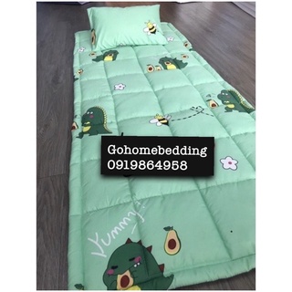 tấm trải nệm văn phòng gấp gọn- topper mỏng độ dầy 2-3cm nệm ngủ văn phòng tiêu chuẩn 5
