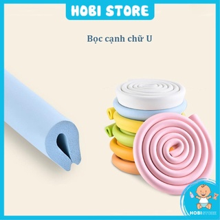 Xốp bọc cạnh bàn, góc bàn cao su NBR mềm mại - giữ an toàn cho bé  - Hobi Store