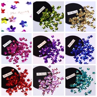 Gói 10g kim sa hoa 10mm đính kết trang trí quần áo thời trang