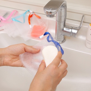 Túi Lưới Đựng Xà Phòng, Túi Đựng Xà Bông Tắm Có Dây Rút