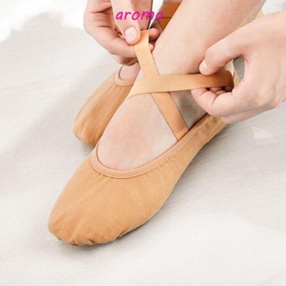 Giày Múa Ba Lê Bằng Da Đế Mềm Chuyên Nghiệp Cho Bé