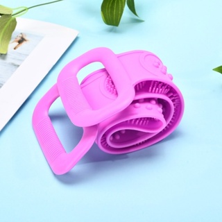 Bàn Chải Silicon Hai Mặt Dùng Mát Xa Làm Sạch Sâu Cho Da