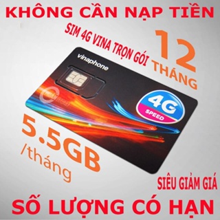 SIÊU RẺ FREE 1 NĂM    Sim 4G D500 Vina Tặng 5Gb/Tháng -Sóng 4G Cực Mạnh-Lên Mạng Thả Ga -Ko Nạp Tiền Duy Trì