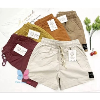 Quần đùi nữ từ 43-57kg vải kaki tốt có độ giãn - hàng đẹp - lưng thun có dây rút - QU64 cao cấp