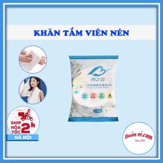 Khăn Tắm Nén Du Lịch Bằng Cotton Tiện Lợi Dùng Một Lần 70 140 cm