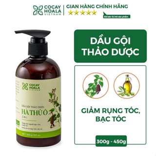 Dầu Gội Thảo Dược Hà Thủ Ô 2 Trong 1 Giảm Rụng Tóc, Bạc Tóc Cỏ Cây Hoa Lá