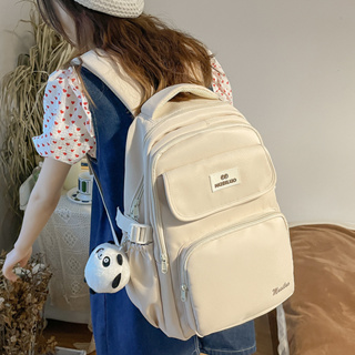 Balo nữ đi học GENBAG balo ulzzang basic đựng laptop 15.6 inch nhiều ngăn BL11
