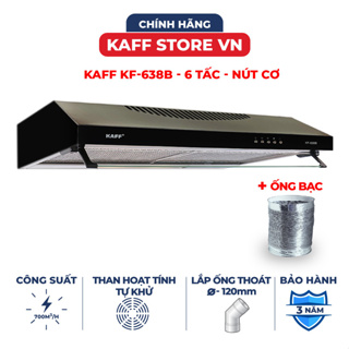 Máy hút mùi bếp 6 tấc KAFF KF-638B - - - Máy hút khói bếp