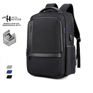 Balo học sinh Arctic Hunter B00120 có cổng kết nối USB, đựng máy tính 15.6 inch, chất liệu Oxford chống thấm nước