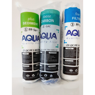 Bộ lõi 123 aqua dùng thay thế tất cả dòng máy lọc nước
