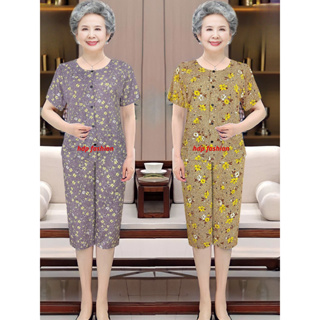 Đồ bà già ,đồ bộ lửng mặc nhà nữ cho bà ngắn tay nhiều họa tiết đẹp dành cho người lớn tuổi ,chất vải thun atiway loại1