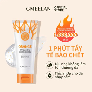 GMEELAN Tẩy Tế Bào Chết Da + Kem Dưỡng Trắng Nâng Tone + Kem Chống Nắng Trắng Da + Kem Body Sữa Dưỡng Thể