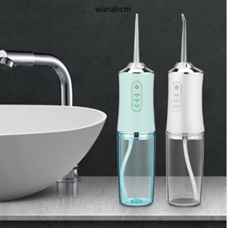 Máy tăm nước vệ sinh răng miệng Oral Irrigator bản rút gọn quốc tế chuẩn nha sĩ khuyên dùng, 4 đầu tăm